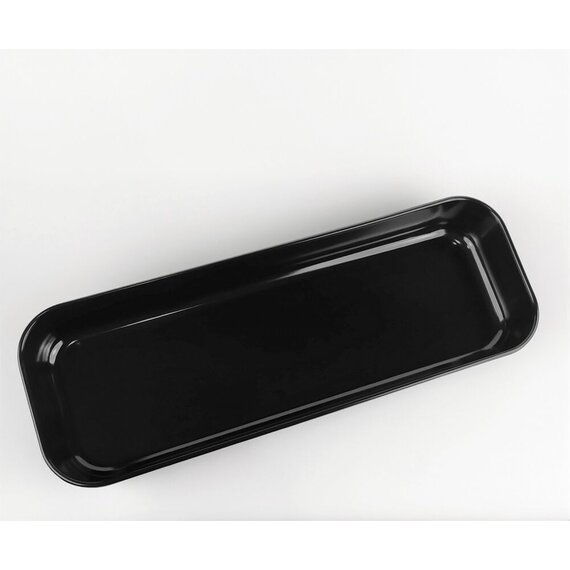 Блюдо для выкладки продуктов 45.7×16×6.5 см черное, изображение 5