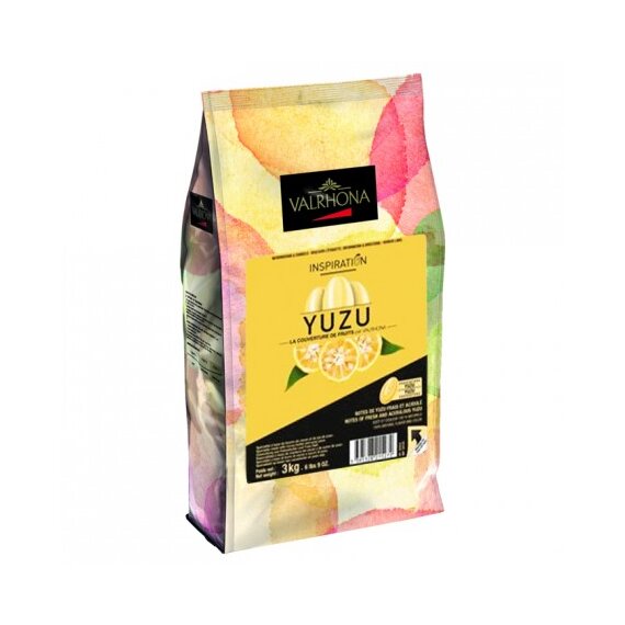 Шоколад со вкусом Юдзу VALRHONA Inspiration Yuzu 3 кг