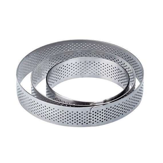 Мікроперфорована металева форма Pavoni 90x20 мм, зображення 2