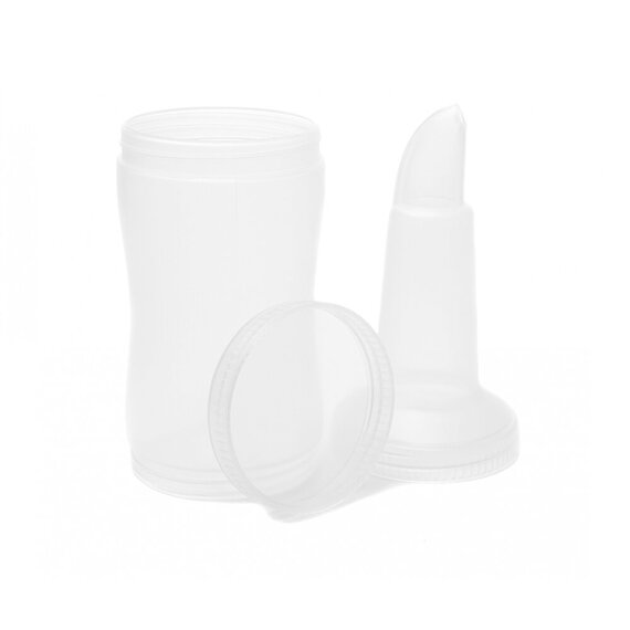 Бутылка для премикса 1.0 л прозрачная, Цвет: Прозрачный, изображение 2