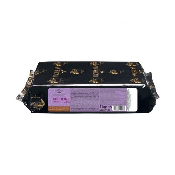 Шоколад молочний без цукру VALRHONA Xocoline Lactee 41% 1 кг