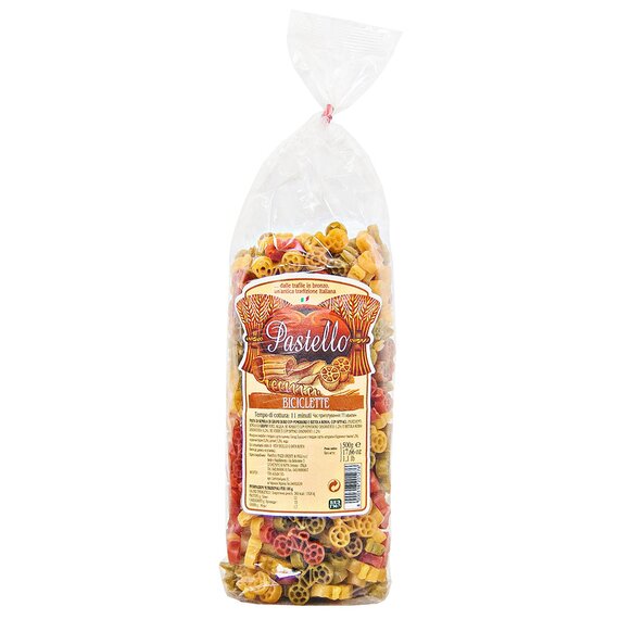 Велосипеди триколірні Pastello Biciclette 500 г, зображення 2