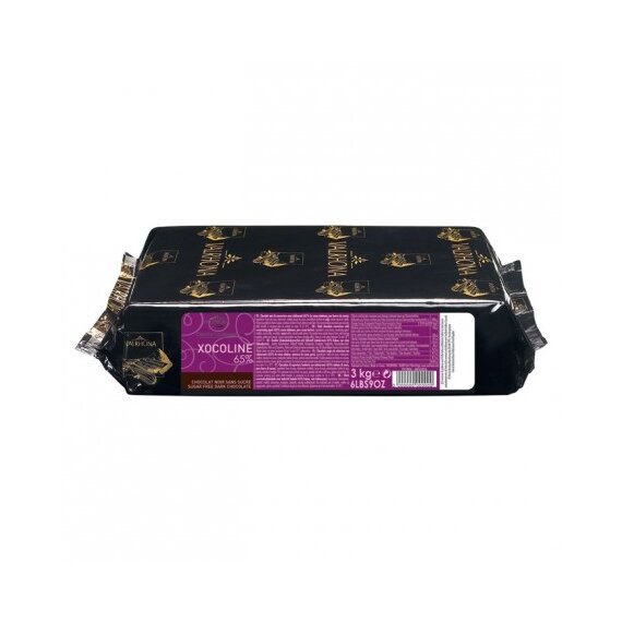 Шоколад чорний без цукру VALRHONA Xocoline 65% 3 кг