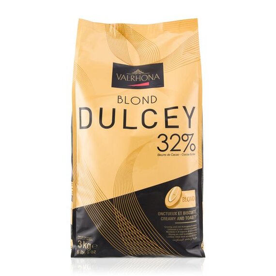 Білий шоколад VALRHONA Dulcey 32% 3 кг