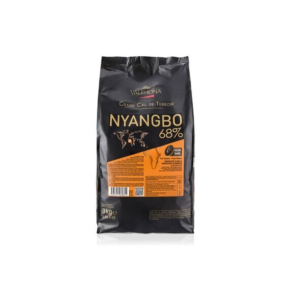 Шоколад чорний VALRHONA Nyangbo 68% 1 кг