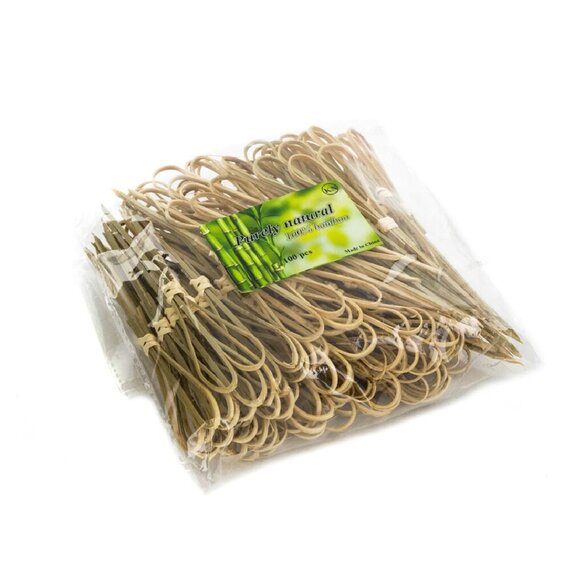 Бамбукова шпажка Серце 12 см, зображення 2