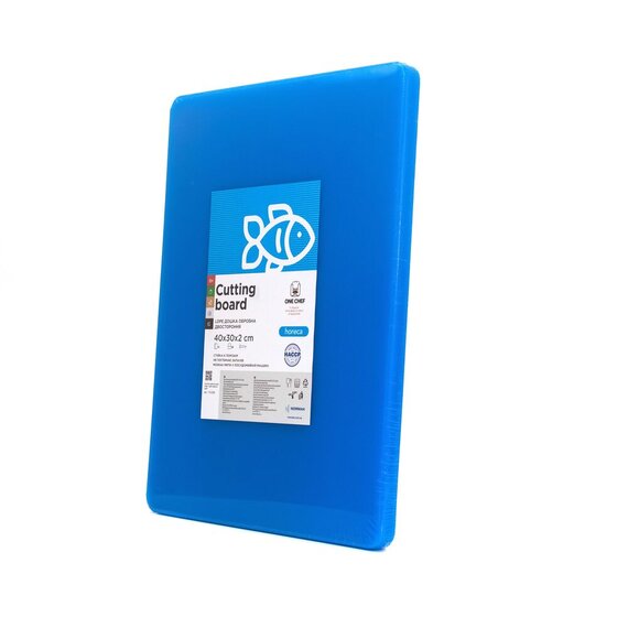 Дошка обробна двостороння LDPE 400×300×20 мм синя, Колір: Синій, зображення 3 Дошка обробна двостороння LDPE 400×300×20 мм синя, Колір: Синій, зображення 3