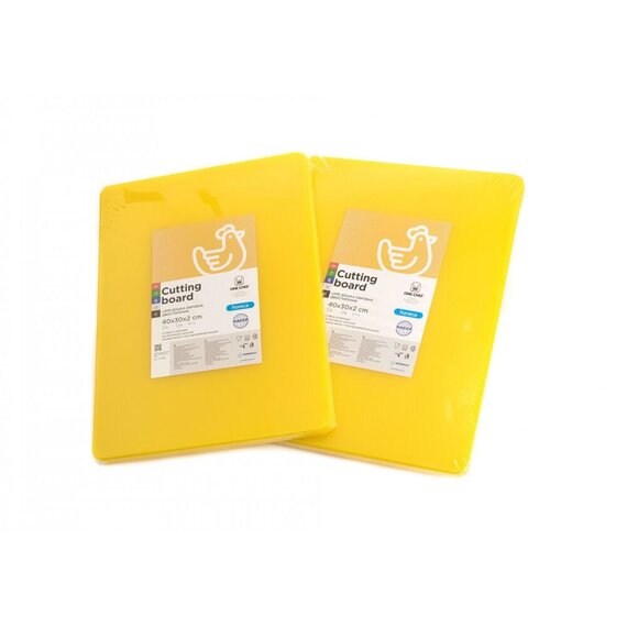 Дошка обробна двостороння LDPE 400×300×20 мм жовта, Колір: Жовтий, зображення 4 Дошка обробна двостороння LDPE 400×300×20 мм жовта, Колір: Жовтий, зображення 4