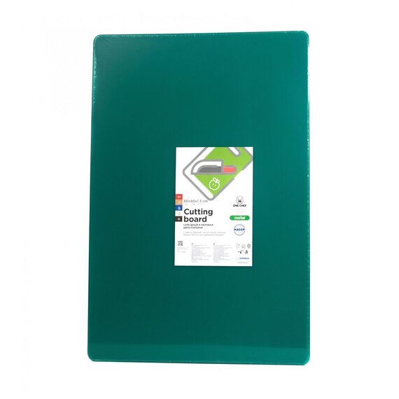 Дошка обробна двостороння LDPE 600×400×13 мм зелена, Колір: Зелений, зображення 2 Дошка обробна двостороння LDPE 600×400×13 мм зелена, Колір: Зелений, зображення 2
