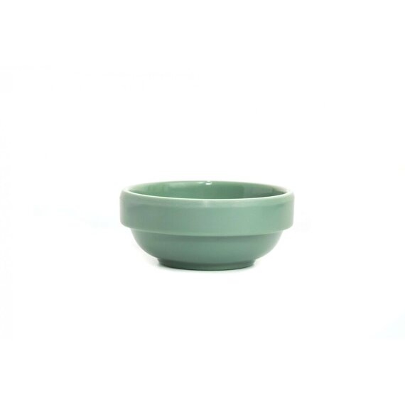 Соусник з меламіну круглий пастельно зелений 40 мл 61×25 мм, Колір: Зелений, зображення 2