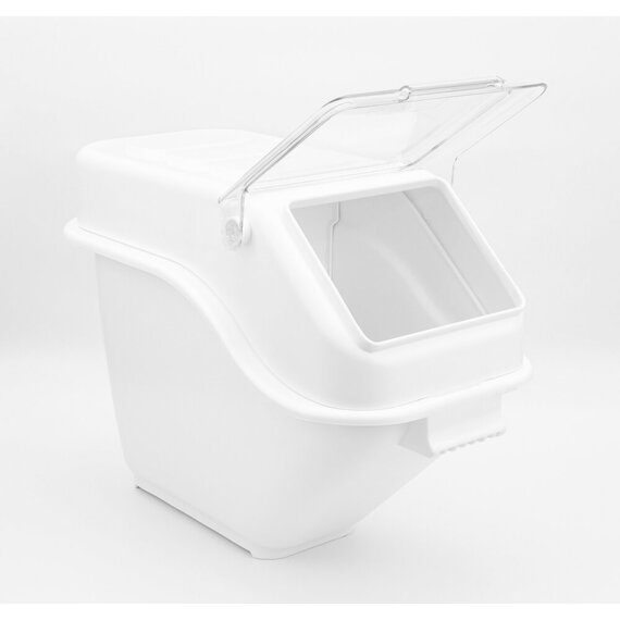 Контейнер для сипучих інгредієнтів штабельований білий 20 л, зображення 4