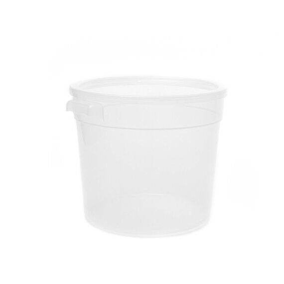 Контейнер круглий для зберігання продуктів з кришкою 5,5 л, зображення 2