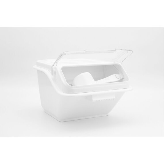 Контейнер для сипучих інгредієнтів штабельований білий 8 л, зображення 4