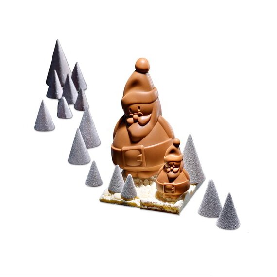 Форма Містер Санта Клаус 14 см Valrhona, зображення 2