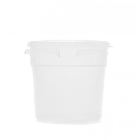 Контейнер круглий для зберігання продуктів з кришкою 5,5 л, зображення 4