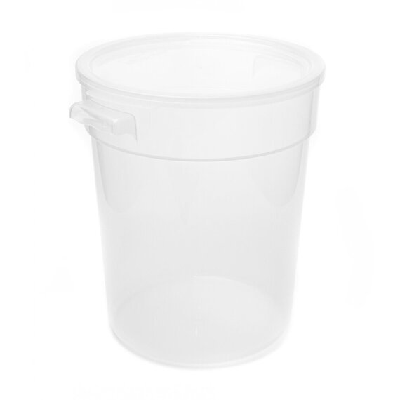 Контейнер круглий для зберігання продуктів з кришкою 7,5 л, зображення 2