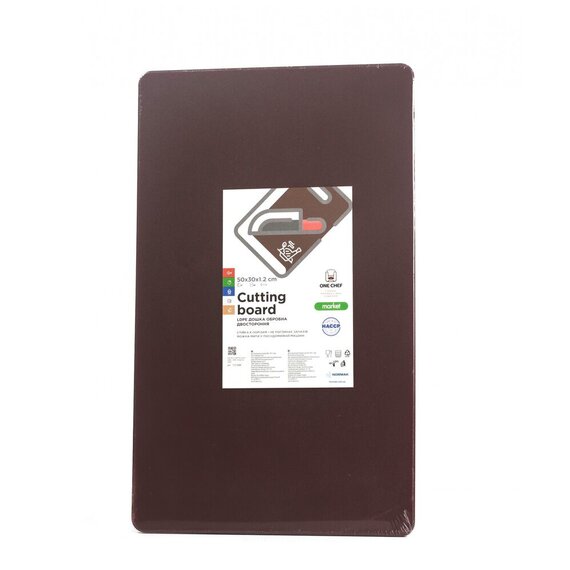 Дошка обробна двостороння LDPE 500×300×12 мм коричнева, Колір: Коричневий, зображення 4 Дошка обробна двостороння LDPE 500×300×12 мм коричнева, Колір: Коричневий, зображення 4