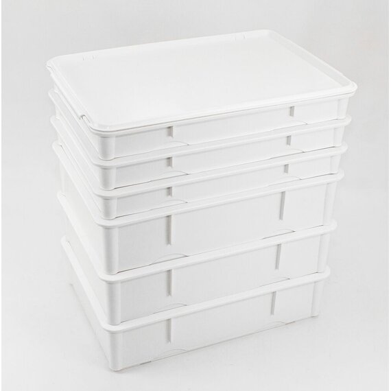 Контейнер для тіста без кришки 26 л 65×45×9 см, зображення 4