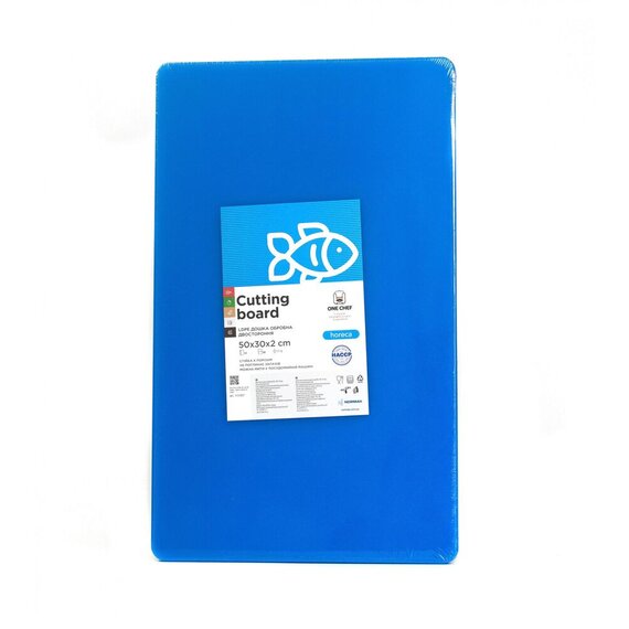 Дошка обробна двостороння LDPE 500×300×20 мм синя, Колір: Синій, зображення 3 Дошка обробна двостороння LDPE 500×300×20 мм синя, Колір: Синій, зображення 3