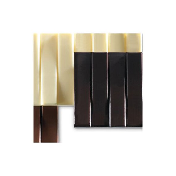 Форма плитка пианино 100 г Valrhona, изображение 2 Форма плитка пианино 100 г Valrhona, изображение 2