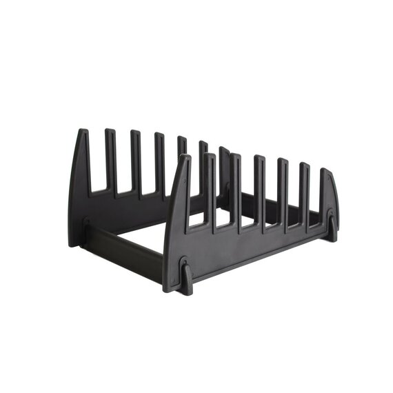 Підставка з поліпропілену під 6 обробних дощок завтовшки до 25 мм 31,6х23×17 см чорна, зображення 3 Підставка з поліпропілену під 6 обробних дощок завтовшки до 25 мм 31,6х23×17 см чорна, зображення 3