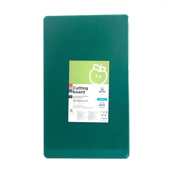 Дошка обробна двостороння LDPE 500×300×20 мм зелена, Колір: Зелений, зображення 3 Дошка обробна двостороння LDPE 500×300×20 мм зелена, Колір: Зелений, зображення 3