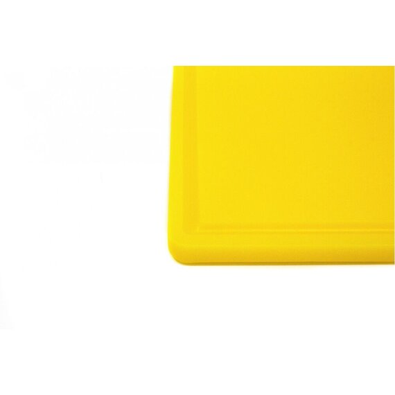 Дошка обробна HDPE з жолобом, 400×300×18 мм, жовта, Колір: Жовтий, зображення 3 Дошка обробна HDPE з жолобом, 400×300×18 мм, жовта, Колір: Жовтий, зображення 3