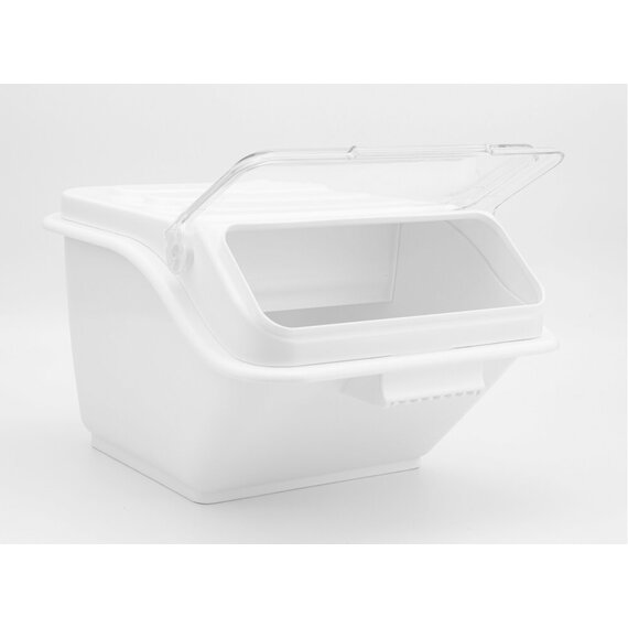 Контейнер для сипучих інгредієнтів штабельований білий 8 л, зображення 2