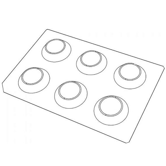 Форма Подставка для яиц Valrhona, изображение 2