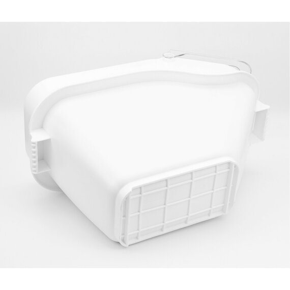 Контейнер для сипучих інгредієнтів штабельований білий 20 л, зображення 7