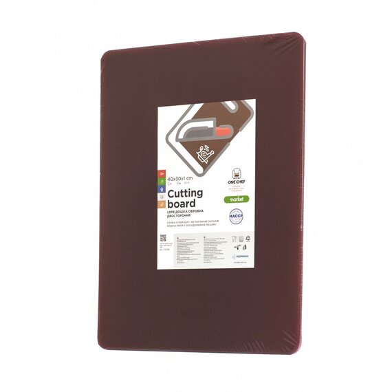 Дошка обробна двостороння LDPE 400×300×10 мм коричнева, Колір: Коричневий, зображення 4 Дошка обробна двостороння LDPE 400×300×10 мм коричнева, Колір: Коричневий, зображення 4