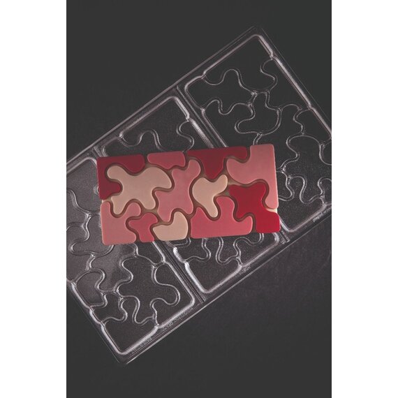 Форма поликарбонатная для шоколада Pavoni Камуфляж, изображение 2