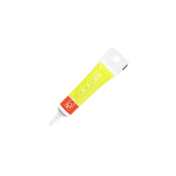 Лимонний гелевий барвник Modecor GIALLO LIMONE 20 г, Колір: Жовтий