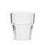 Склянка Граніт низька з полікарбонату прозора 270 мл