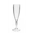 Келих для шампанського з полікарбонату прозорий 180 мл
