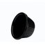 Соусник з меламіну круглий чорний 50 мл 74×36 мм, зображення 3