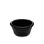 Соусник з меламіну круглий чорний 50 мл 74×36 мм