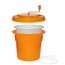 Сушарка для зелені та салату ручна помаранчева 25 л, Колір: Помаранчевий, зображення 13 Сушарка для зелені та салату ручна помаранчева 25 л, Колір: Помаранчевий, зображення 13