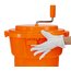 Сушарка для зелені ручна з гальмом помаранчева 9,5 л, зображення 6 Сушарка для зелені ручна з гальмом помаранчева 9,5 л, зображення 6