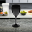 Келих для вина з полікарбонату чорний 320 мл, зображення 2