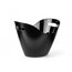 Ведро для охлаждения вина из полистирола матовое черное 8 л, изображение 2