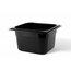 Гастроємність із поліпропілену 1/6 100 мм чорна