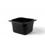 Гастроємність із поліпропілену 1/6 100 мм чорна, изображение 2