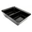 Блюдо для викладання продуктів з меламіну 22,5×14,7×6 см чорне, зображення 8