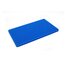 Дошка обробна двостороння LDPE 500×300×20 мм синя, Колір: Синій, зображення 2 Дошка обробна двостороння LDPE 500×300×20 мм синя, Колір: Синій, зображення 2