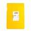 Дошка обробна HDPE з жолобом, 600×400×18 мм, жовта, Колір: Жовтий, зображення 3 Дошка обробна HDPE з жолобом, 600×400×18 мм, жовта, Колір: Жовтий, зображення 3