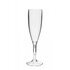 Келих для шампанського з полікарбонату прозорий 180 мл