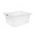 Контейнер для зберігання з кришкою поліпропілен 1/2 150 мм 8 л