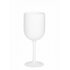 Келих для вина з полікарбонату білий 400 мл