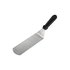 Лопатка кухонная изогнутая из нержавеющей стали 21 см